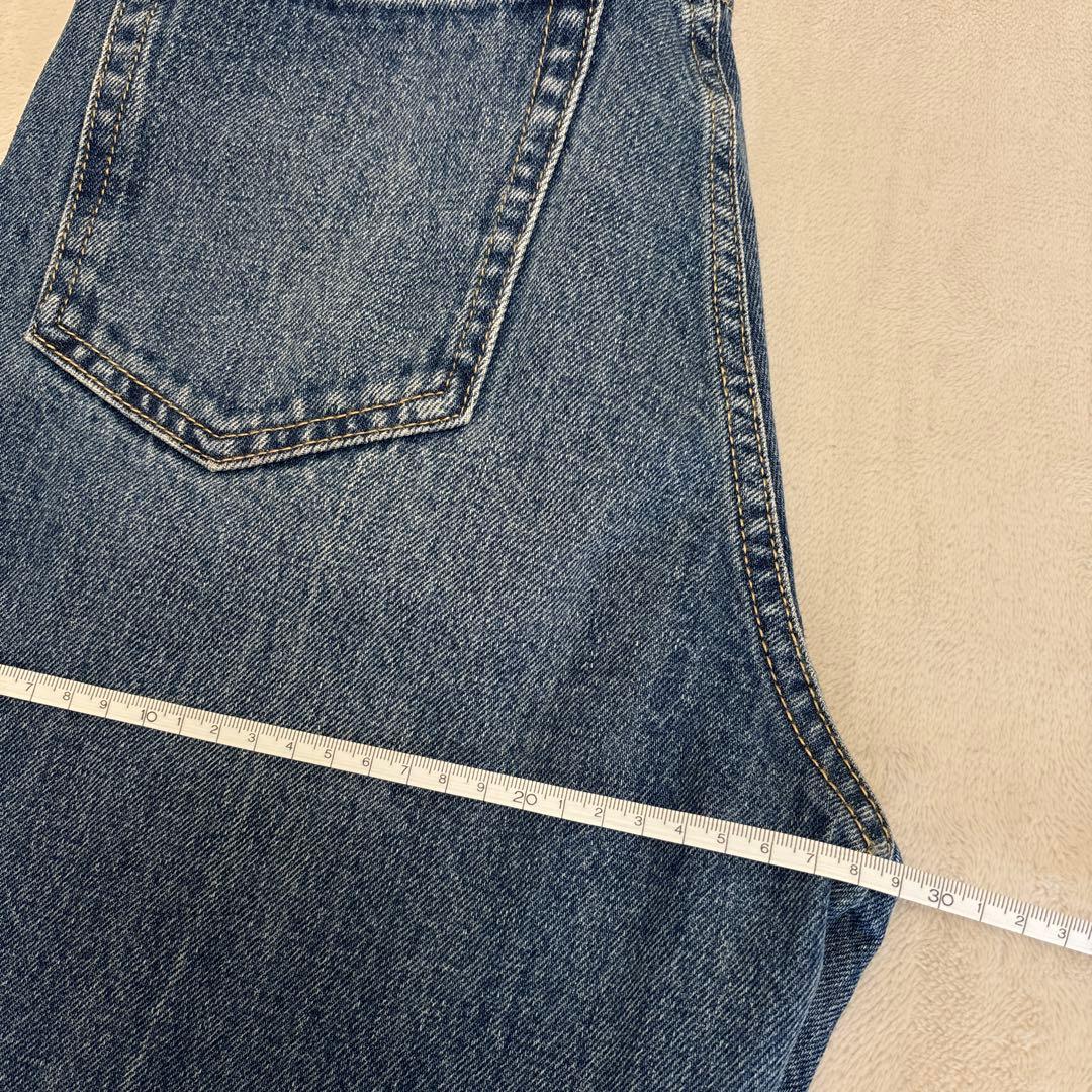 アダムエロペ フロント ホック デニム ブラウス＆パンツ セットアップ 2025