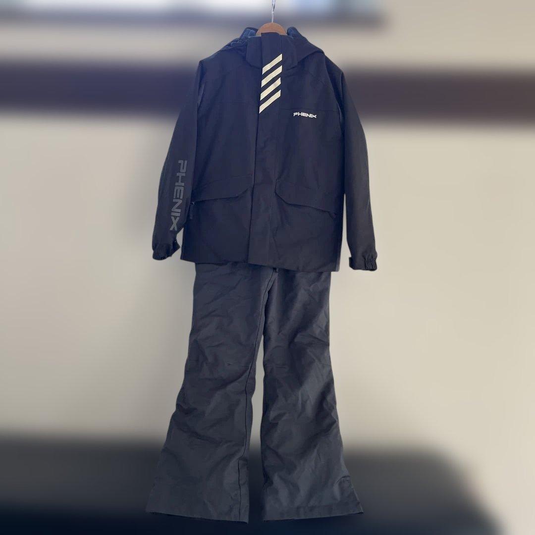 PHENIX 140cm スキーウェアセット ブラック