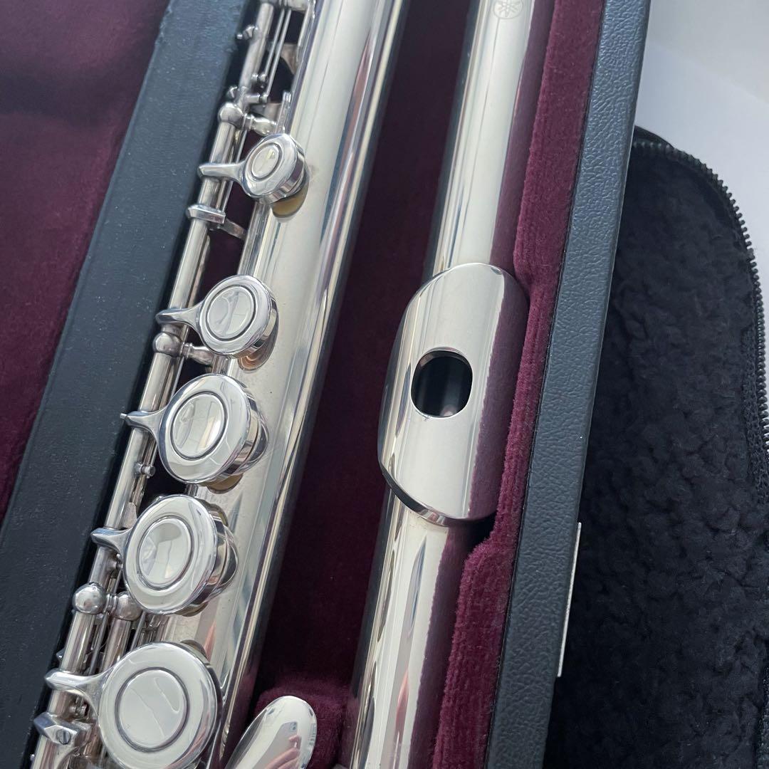 YAMAHA ヤマハ YFL-411 フルート 日本製 Eメカ付 シルバー925