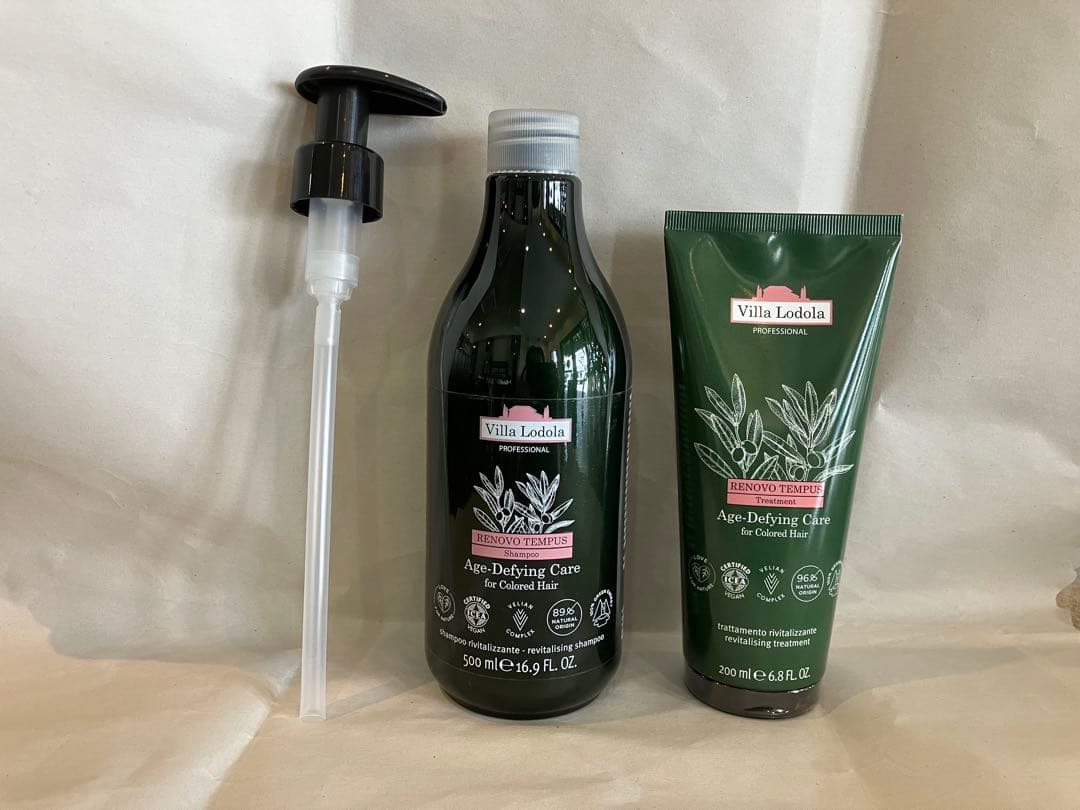 ヴィラロドラ レノーボ テンプスシャンプー 500ml トリートメント200g