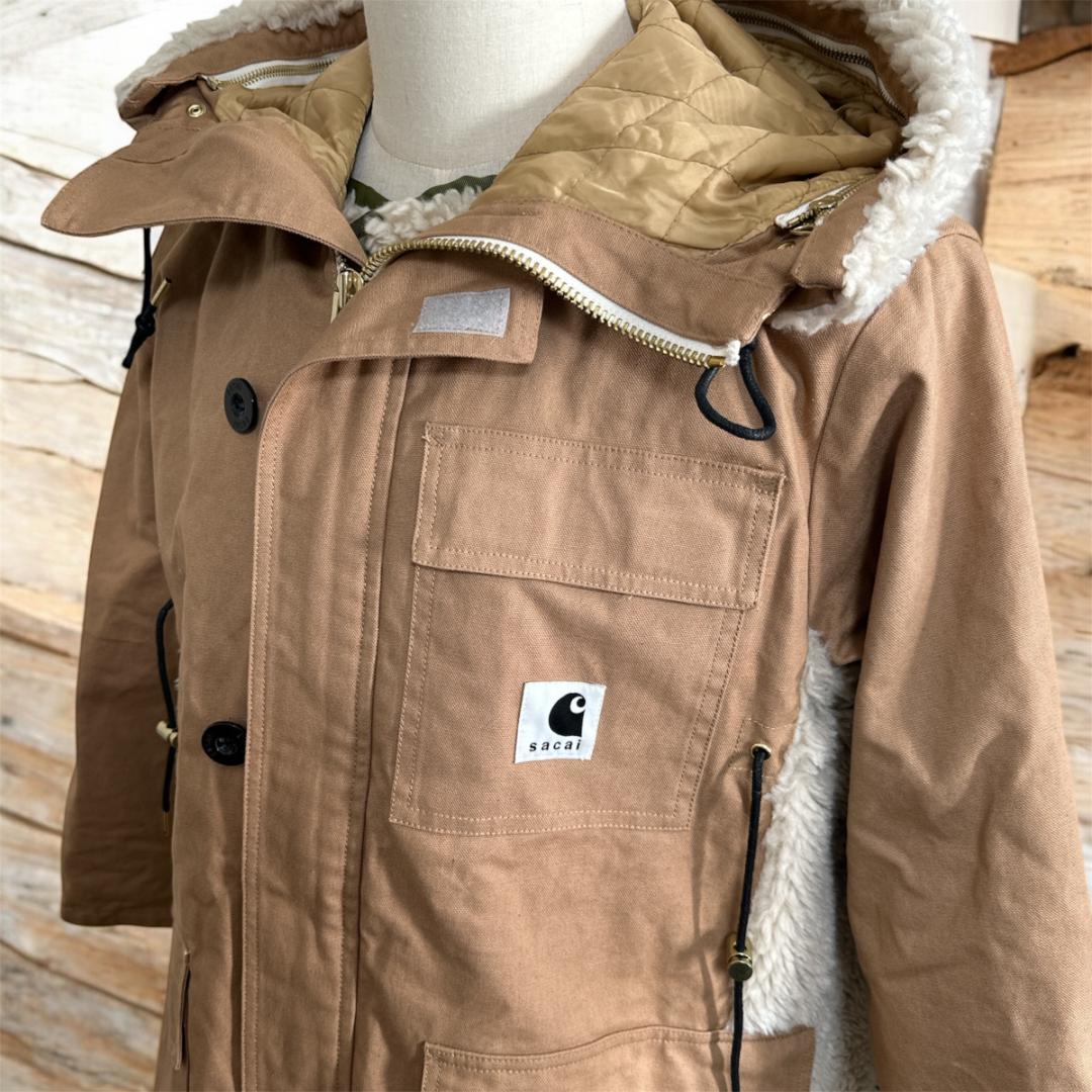 sacai × Carhartt WIP Canvas Parka コート
