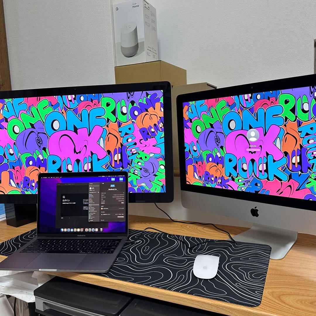 【総額45万超】Appleデュアル環境 MacBookPro＋iMac＋27型