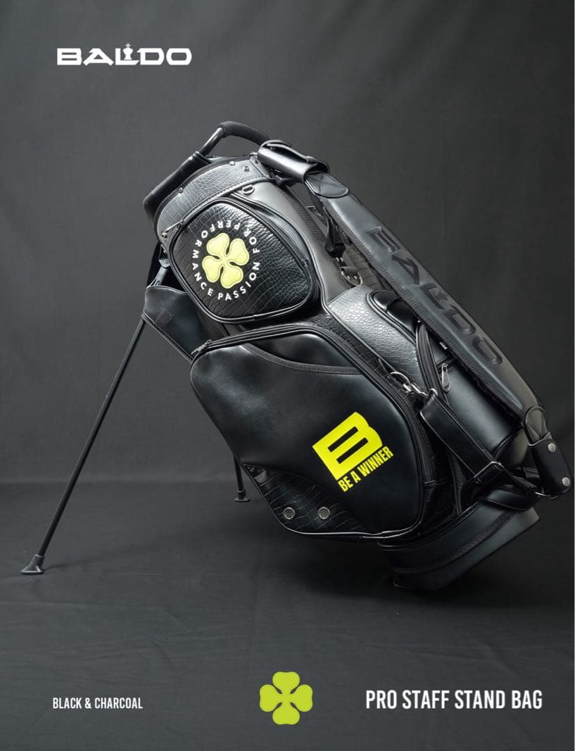 スジャータ　BALDO PRO STAFF BLACK&CHARCOAL