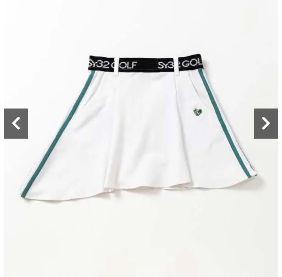 BLOCK JQ TRICOT SKIRT スカート　ホワイト　Mサイズ