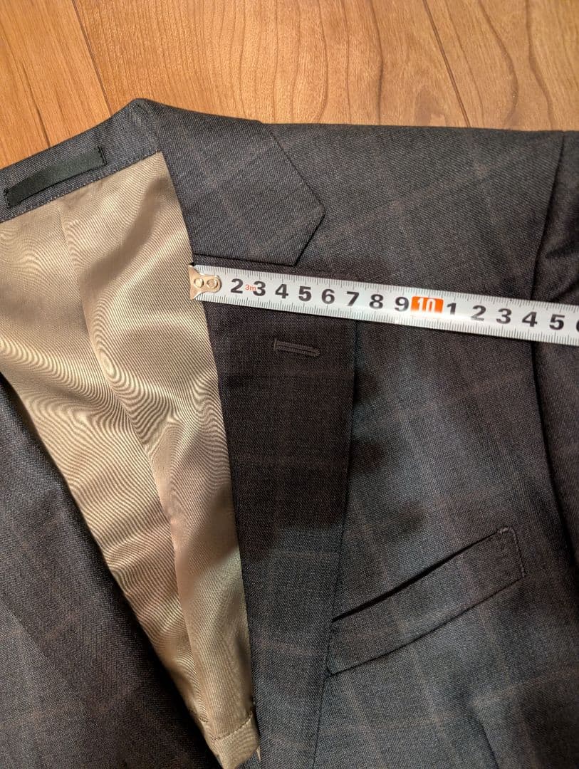 【極美品】ブラックレーベル・クレストブリッジ スーツ 40R Zegna