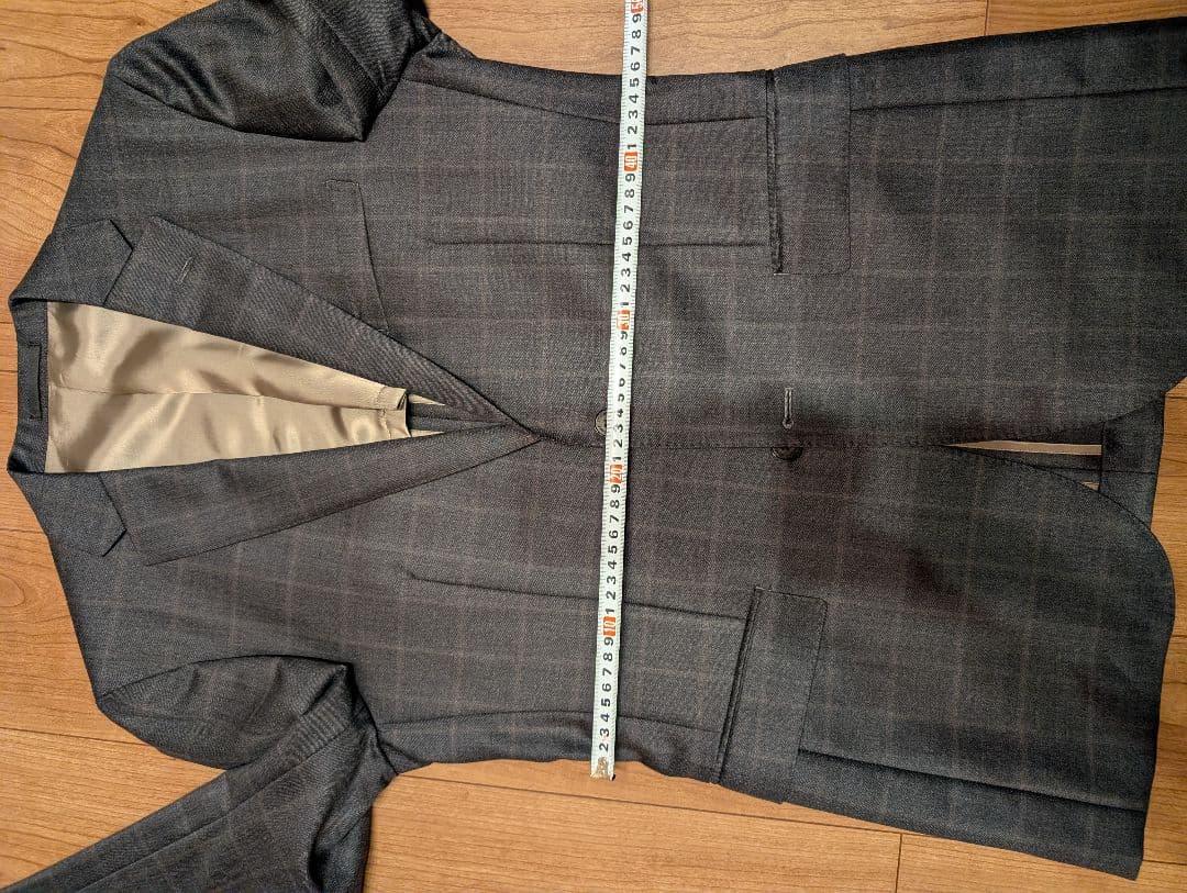 【極美品】ブラックレーベル・クレストブリッジ スーツ 40R Zegna