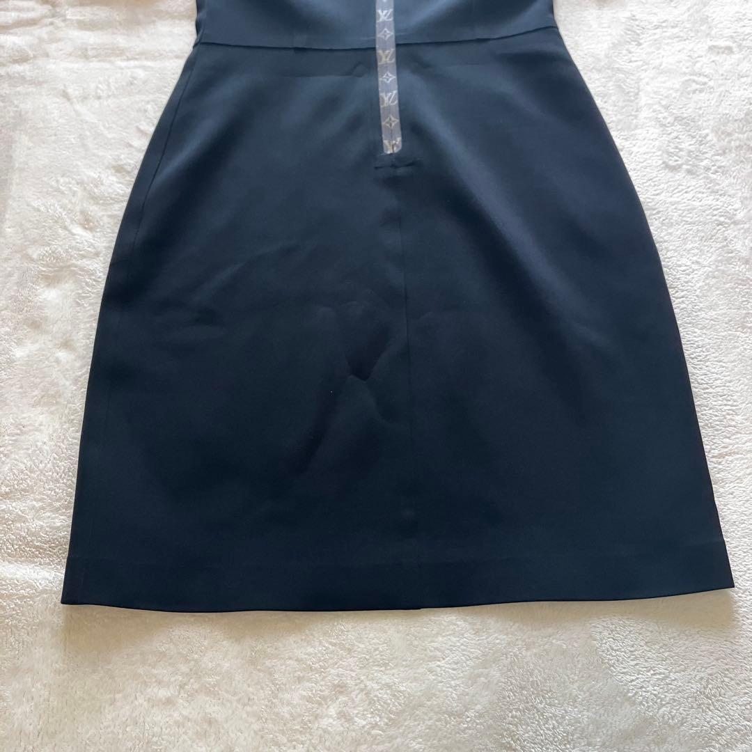 ★美品★ルイヴィトン　ショートスリーブハイネックフィットドレス 34 付属品あり