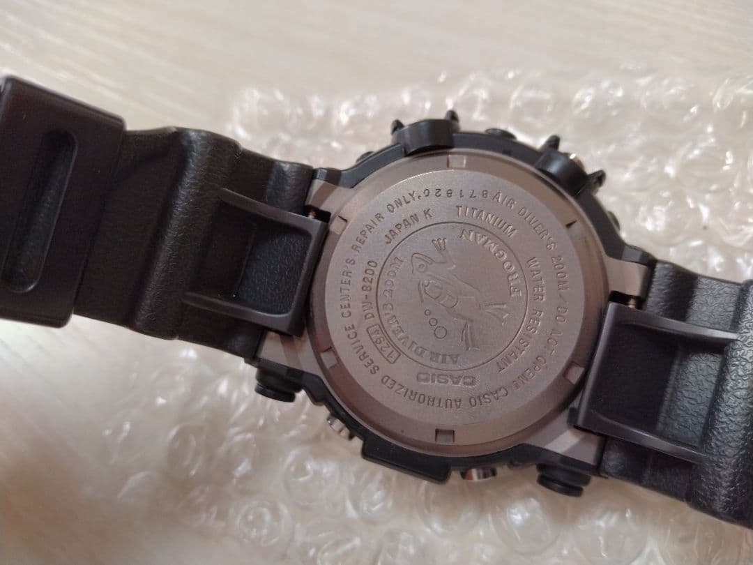 （67）【良品】G-SHOCK フロッグマン dw-8200 　ブラック