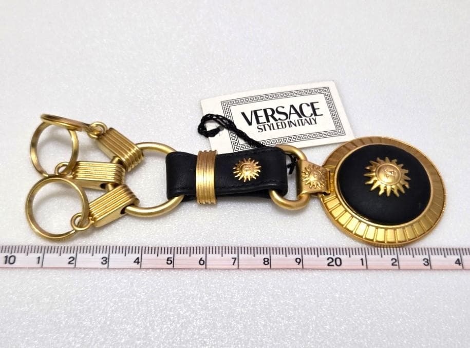 VERSACE　ヴェルサーチェ　ユニセックス キーリング　美品　41382