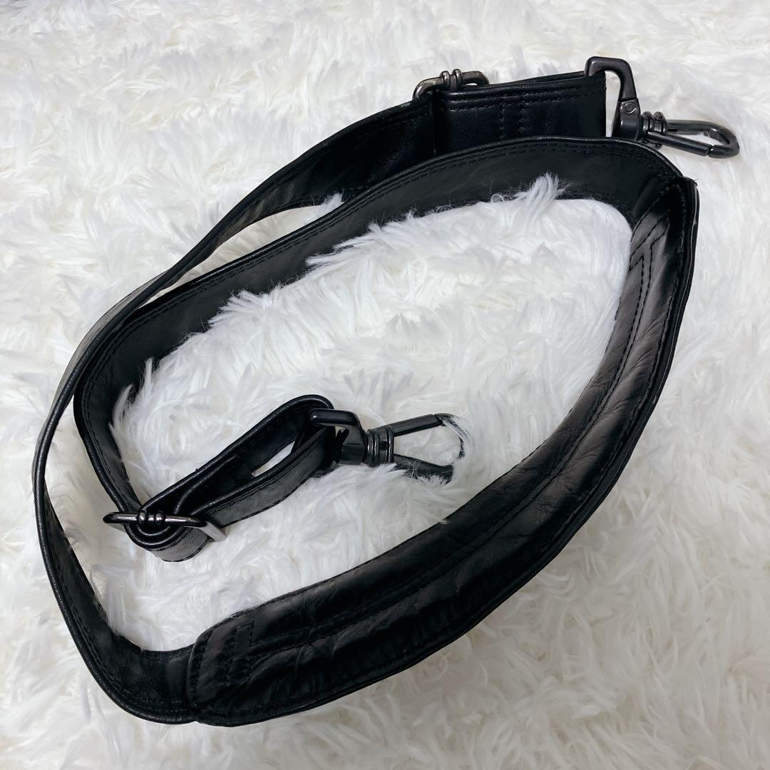 【超美品】TUMI カーフレザー大容量　ビジネスバッグ ブラック通勤　A4 PC