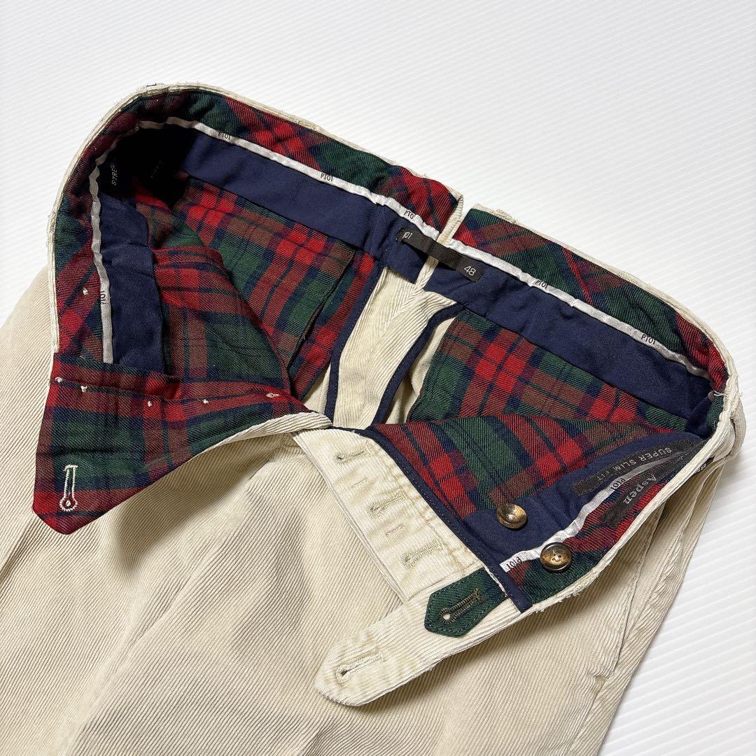 【ピーティーゼロウーノ PT01】コーデュロイ　メンズ　パンツ　Aspen