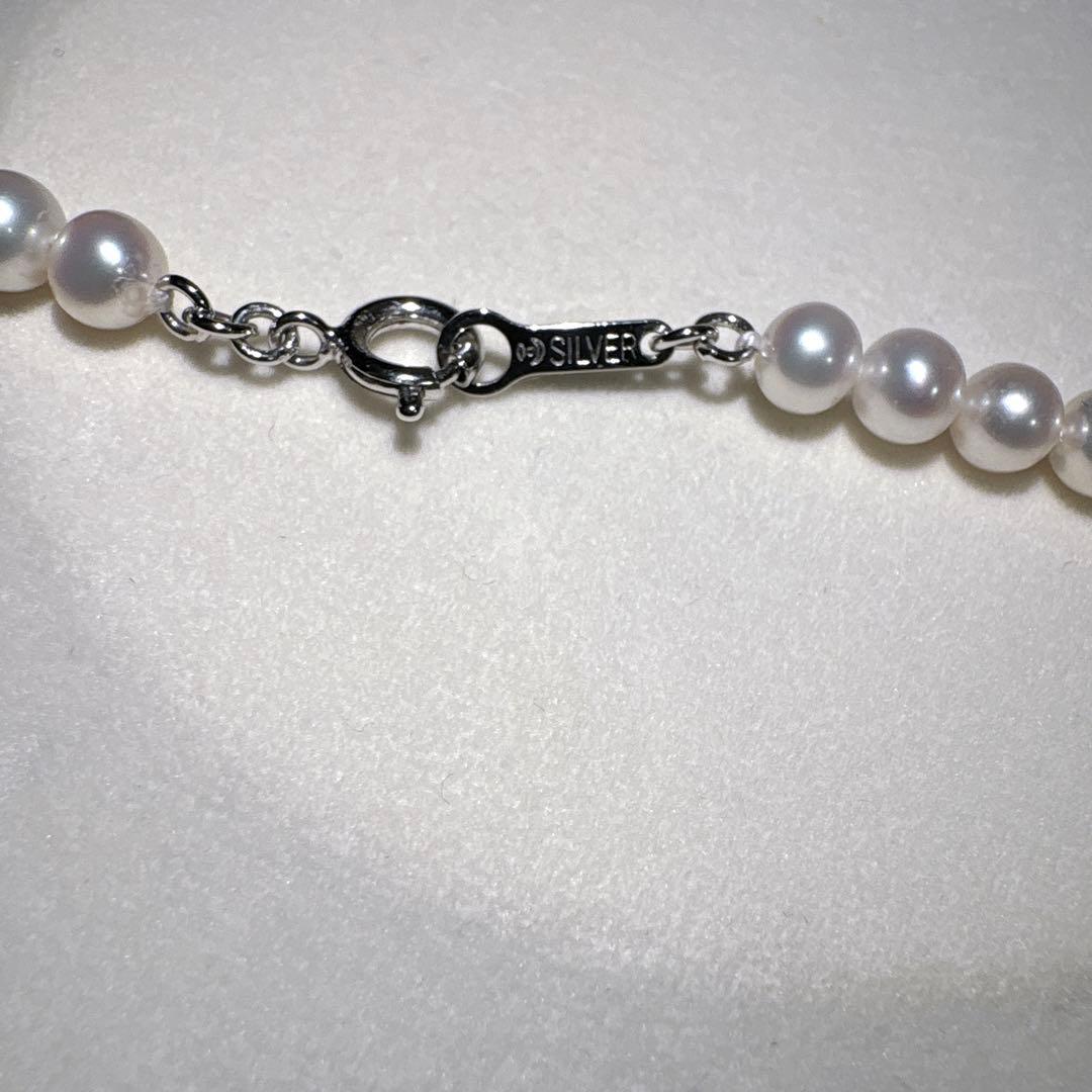 タサキ✨本真珠 ベビーパールネックレス 約41.5cm 約4.5-4.8mm