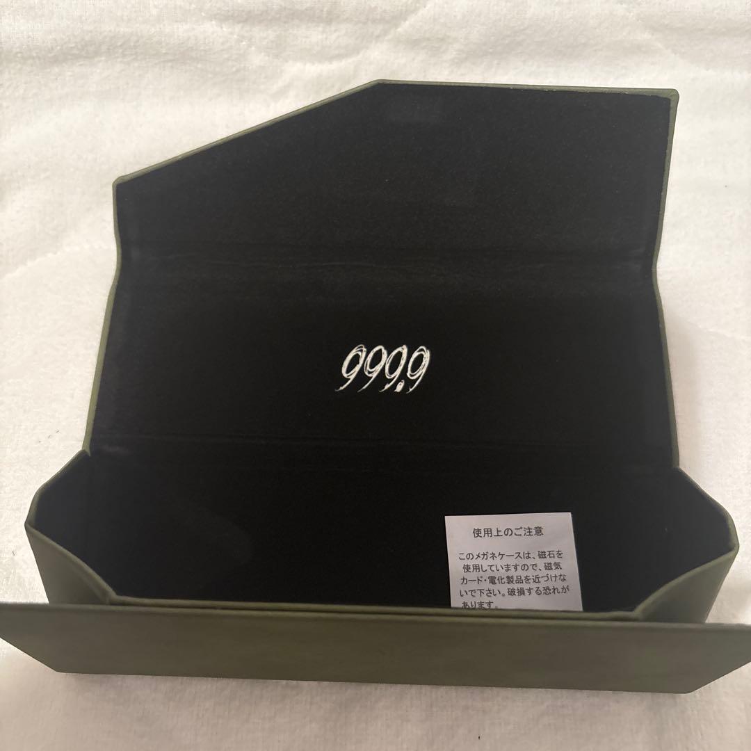 9999 折りたたみ式メガネケース 4色セット