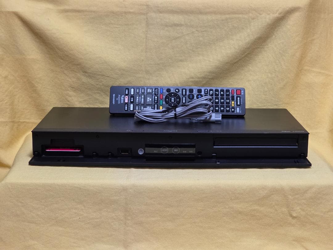 SHARP AQUOS BDレコーダー2B-C10DT1 2021年製 整備品