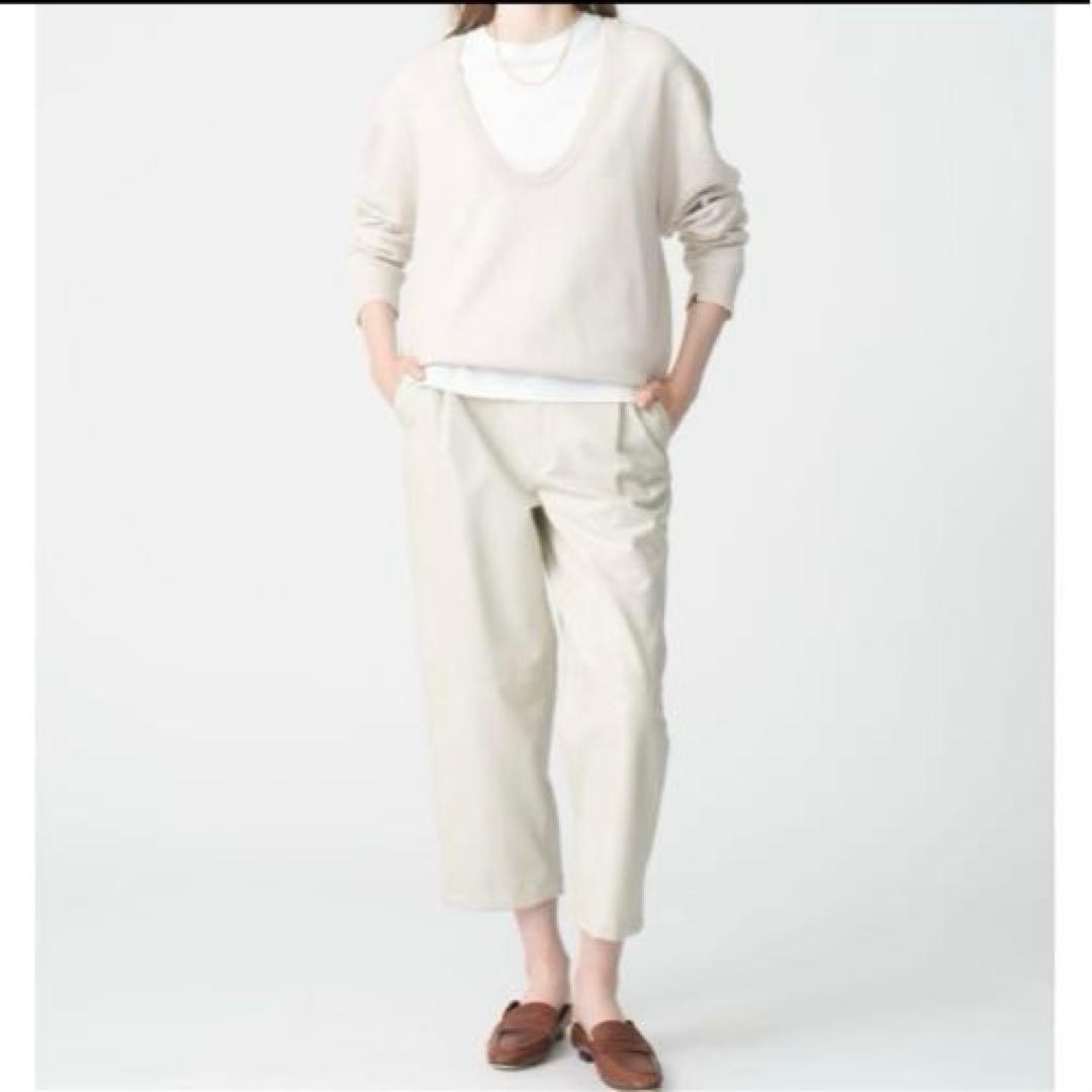 Ron Herman/フェイクレザー アンクルパンツ アイボリー