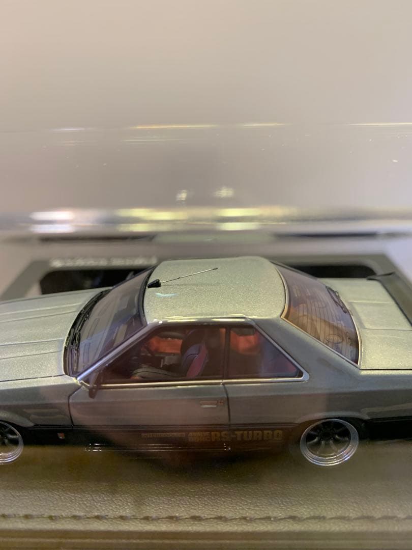 イグニッションモデル1/43 スカイラインRS-X ターボC R30 シルバー