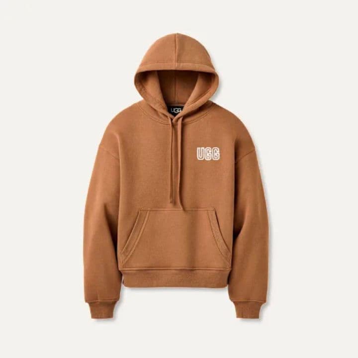 正規品 24時間以内に発送 UGG LOGO HOODIE パーカー XS