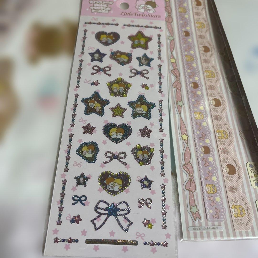 リトルツインスターズ シール・ステッカーセット