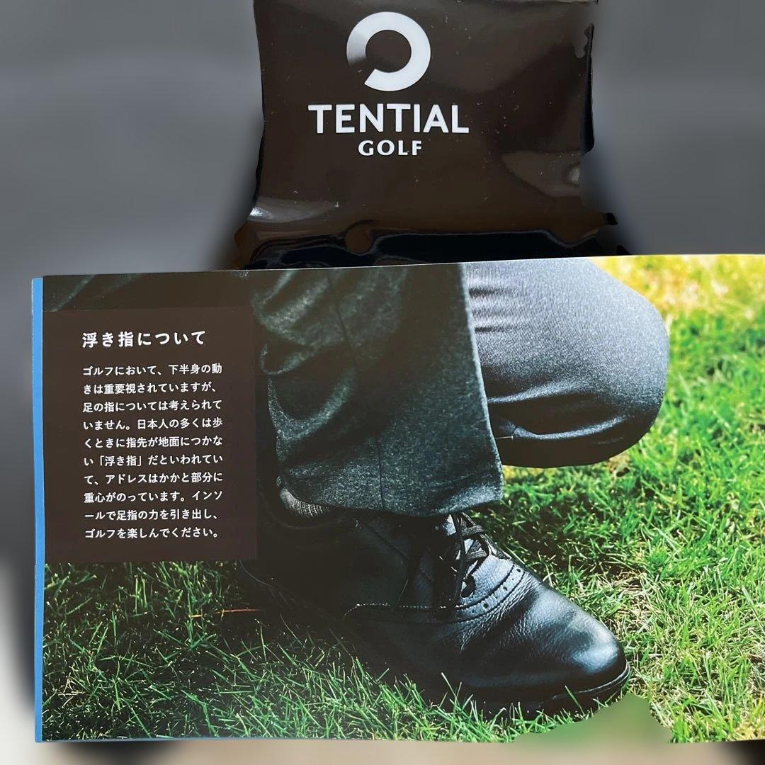 TENTIAL インソール・ゴルフ・カーボン　M