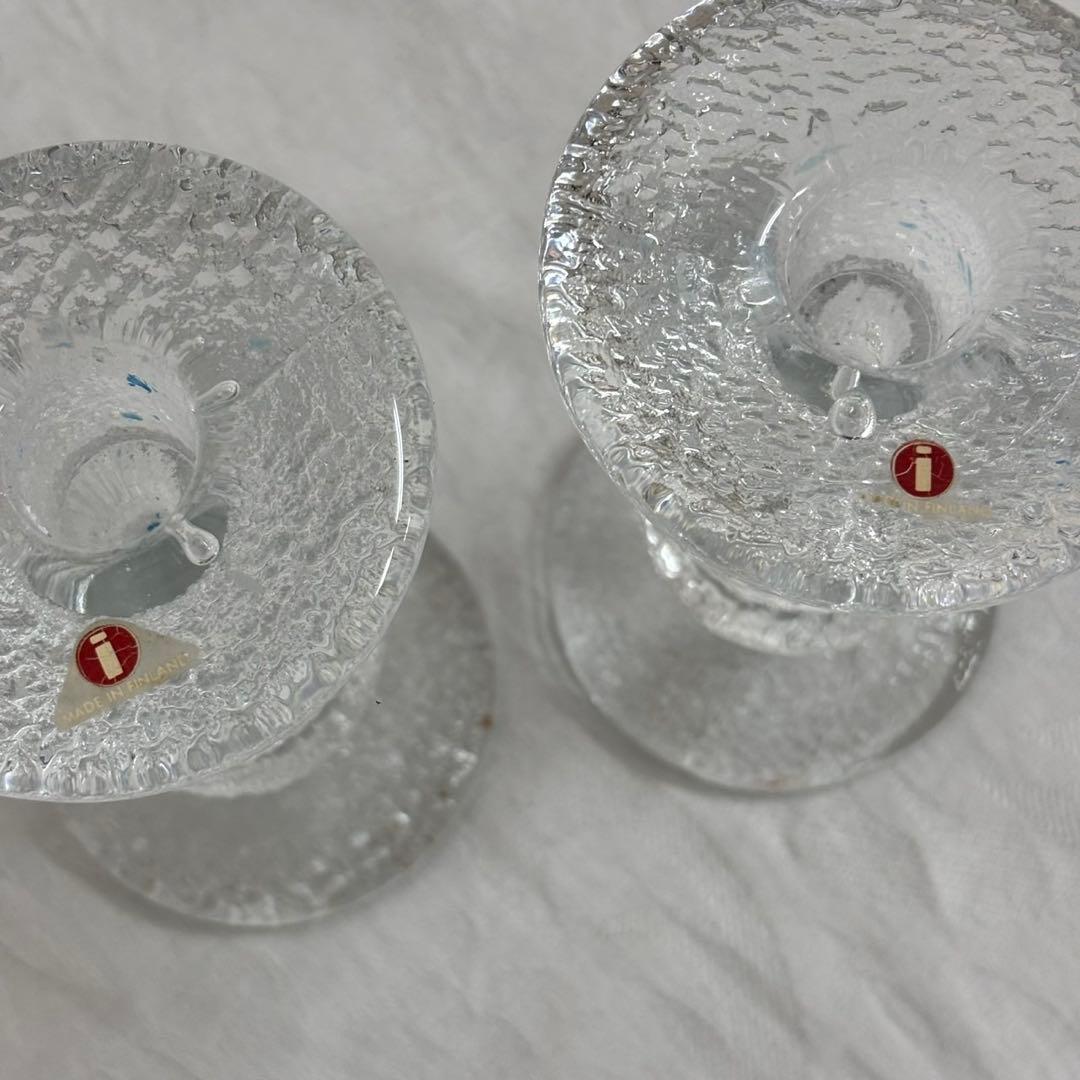 /イッタラ Festivo キャンドルホルダー2個セット珍品希少