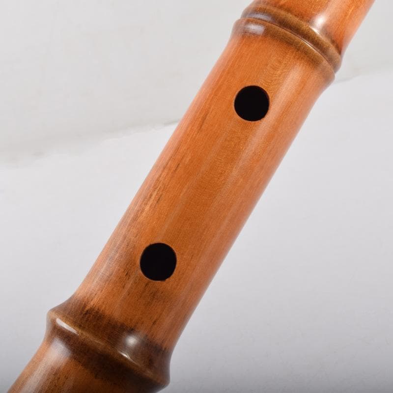 和楽器　木管楽器　尺八　縦笛　笛袋付　V　7231