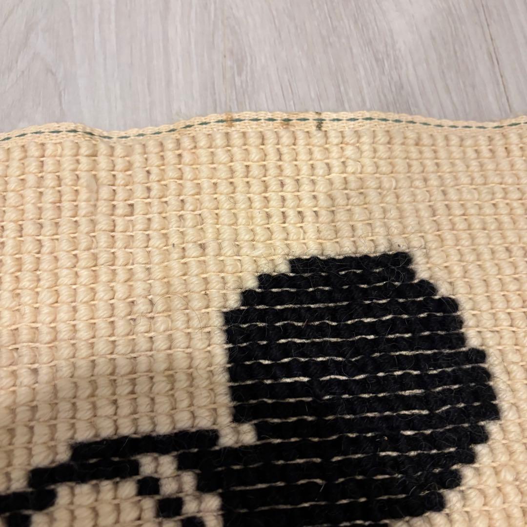 ミッキー＆ミニー ヴィンテージラグ 約111cm x 68cm