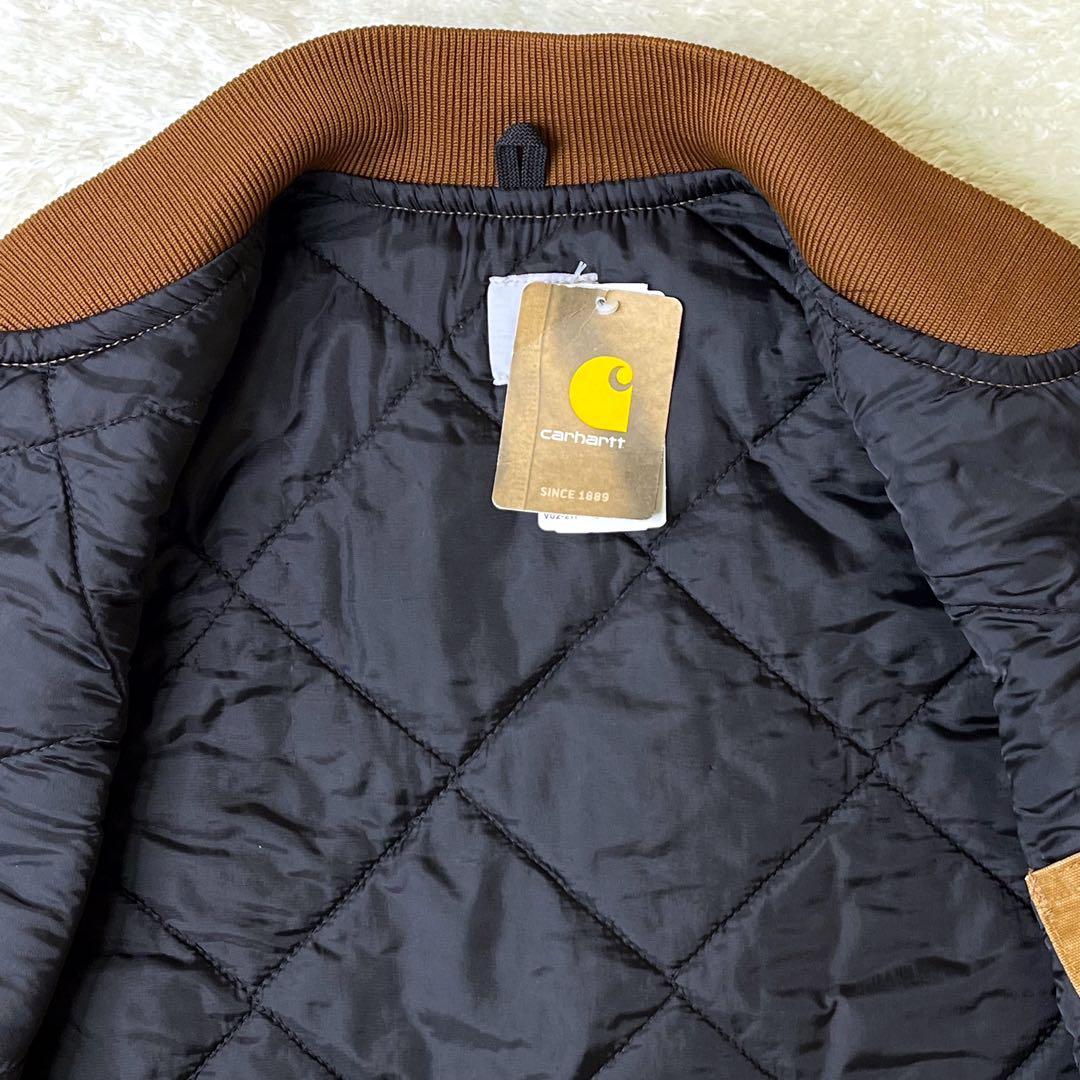 カーハートタグ付きデッドストックヴィンテージサンドストーンダックベストSメキシコ