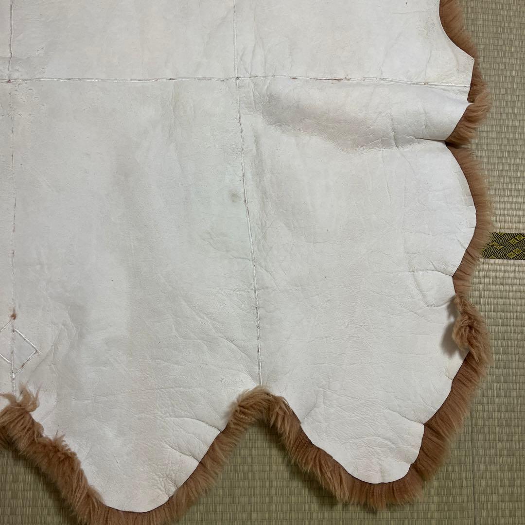 【好塩基球】ムートンラグ　ブラウン　6匹分　135×165