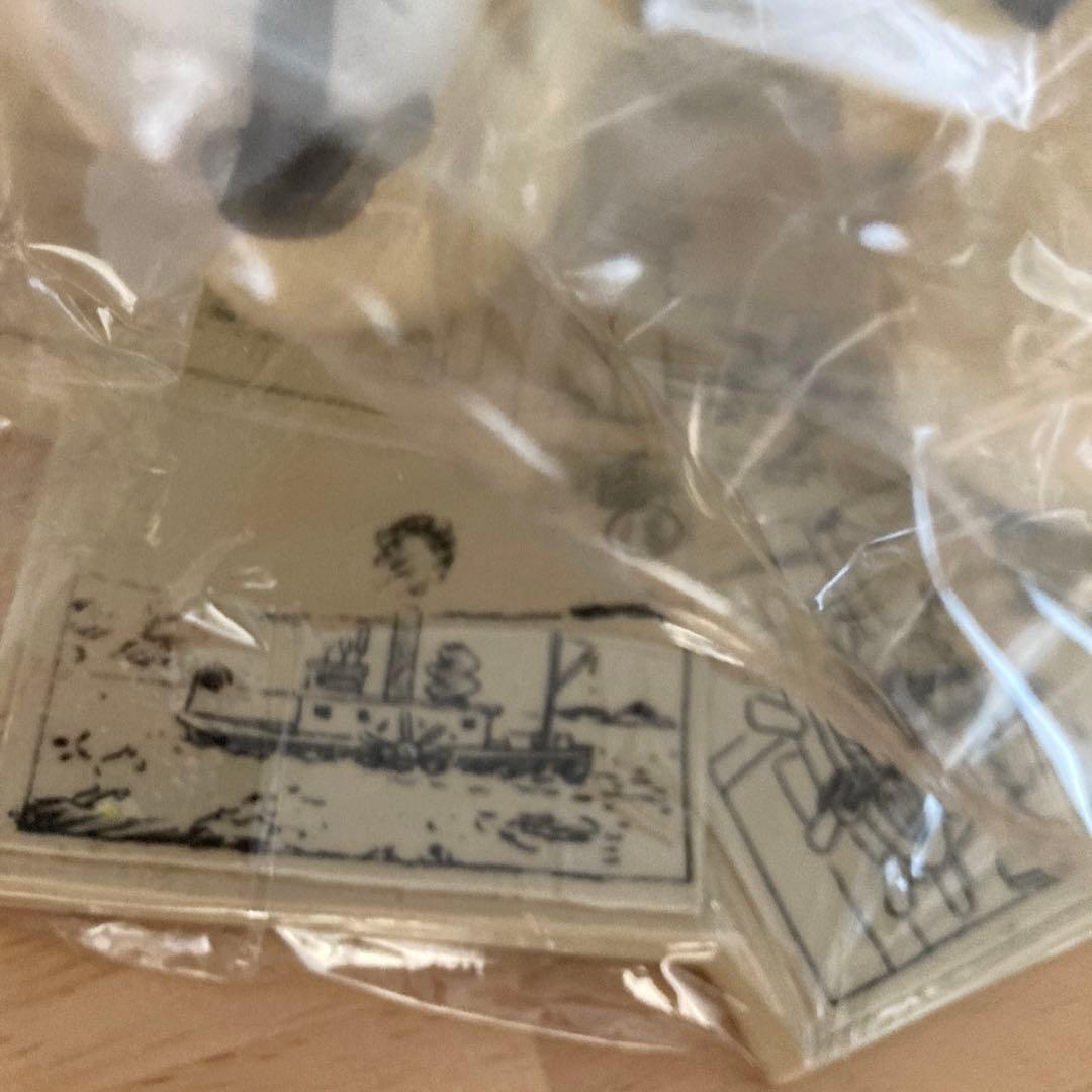 【未使用】ミッキー モデルシートフィギュアシーン限定モデル／陶器製／箱付き