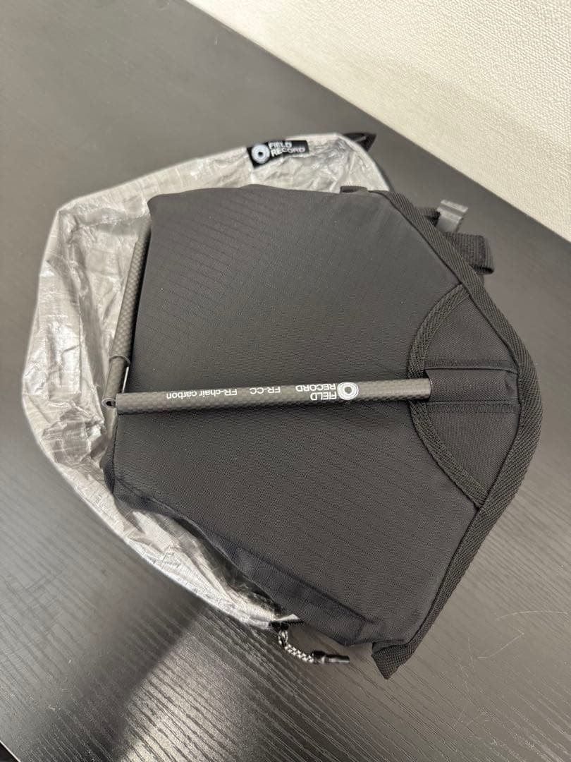 【改良版】FIELD RECORD カーボンフレームチェア＆ダイニーマ収納袋