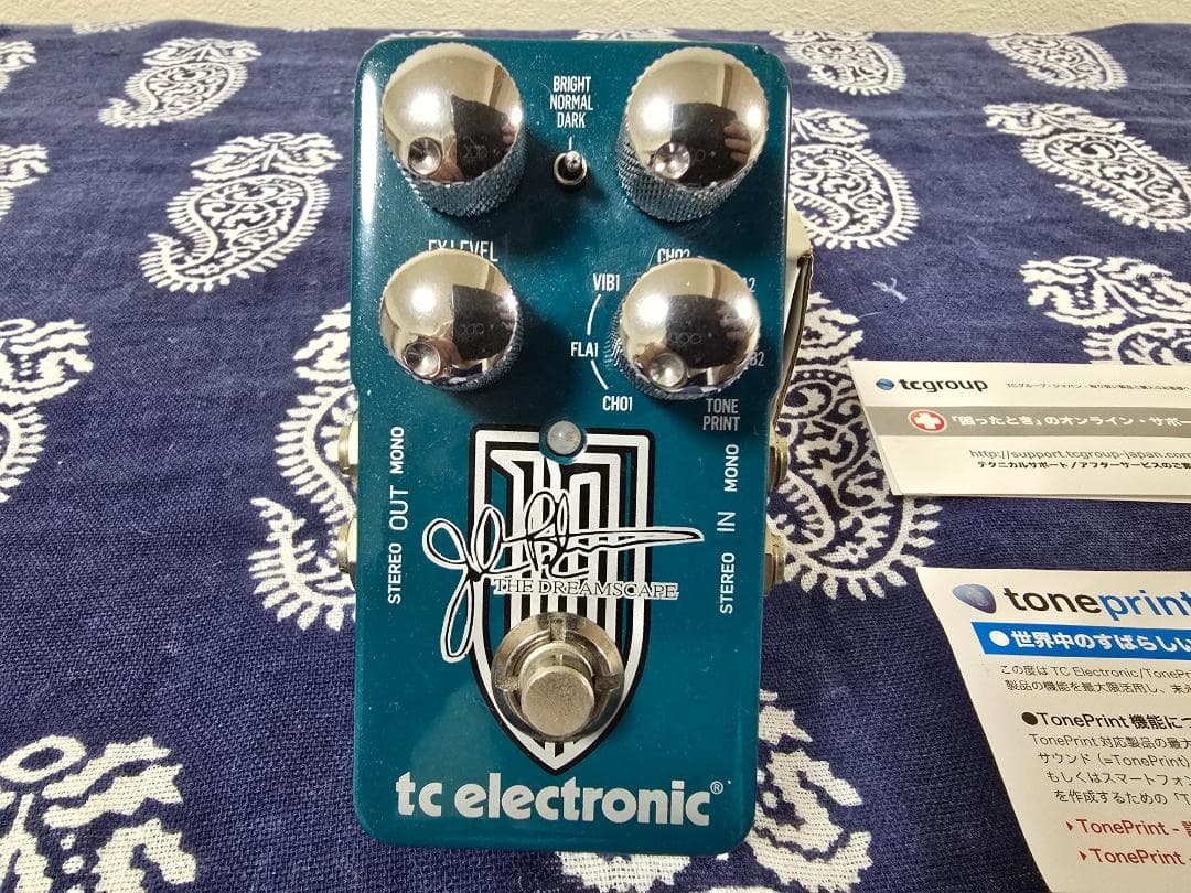 tc electronic THE DREAMSCAPE ジョン・ペトルーシ