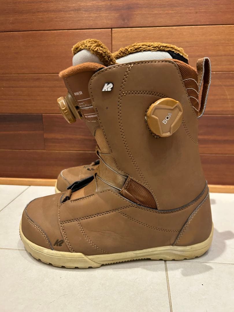 K2 ダブルBOA スノーボードブーツ ブラウン