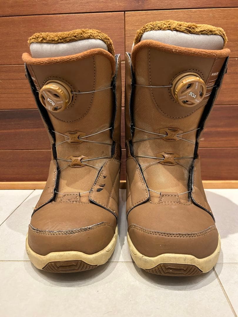 K2 ダブルBOA スノーボードブーツ ブラウン