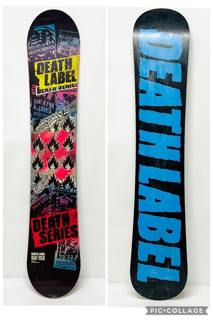デスレーベル　スノボ　スノーボード　152cm DEATH LABEL ボード
