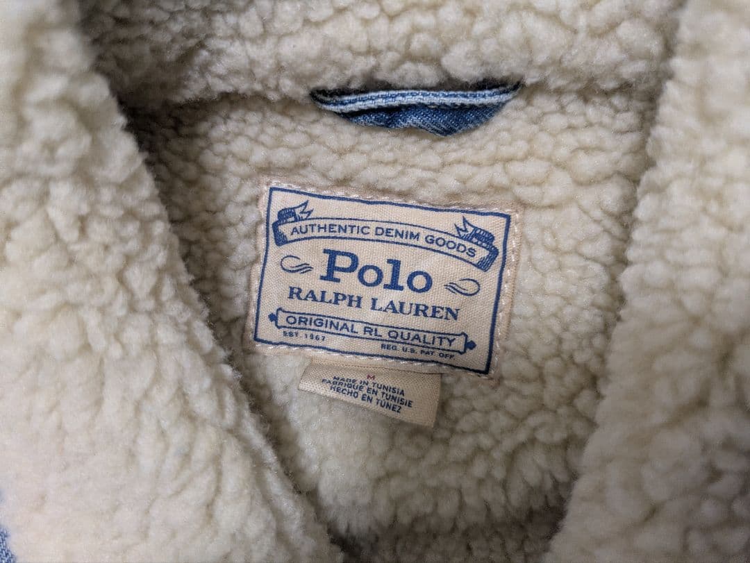 Ralph Lauren ボアデニムジャケット Gジャン 日本50着限定 Art