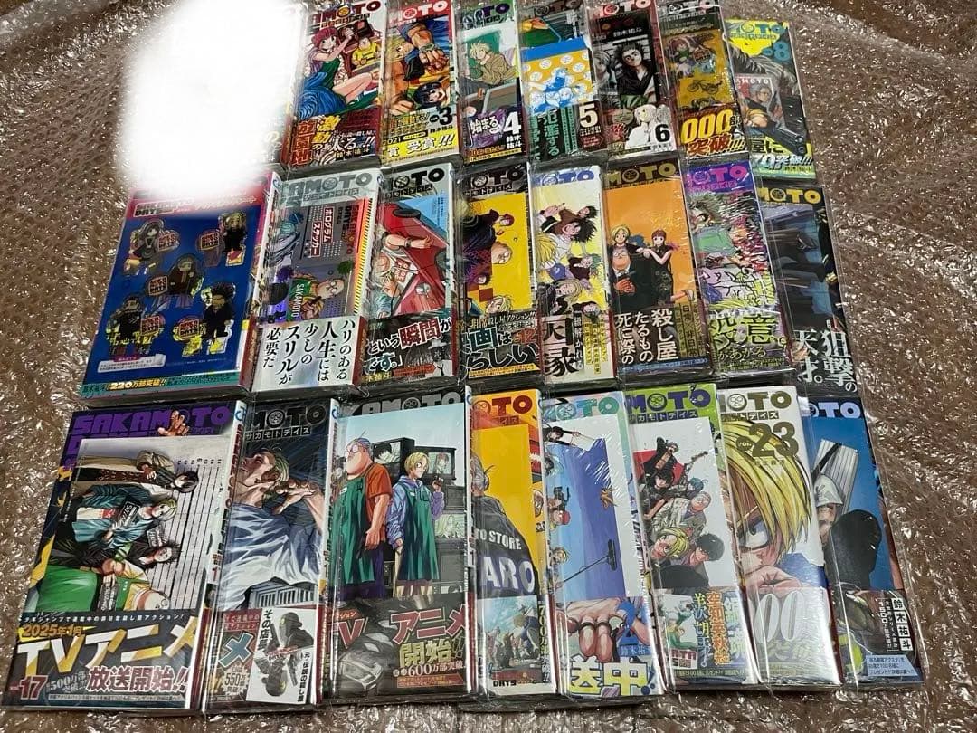 【全巻初版未開封】sakamoto days 1〜24巻 特典多数付属 ②