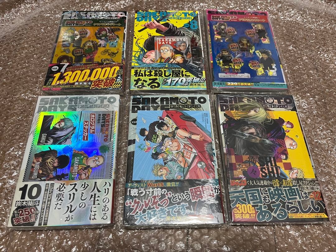 【全巻初版未開封】sakamoto days 1〜24巻 特典多数付属 ②