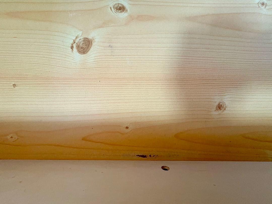 無印良品　パイン材　チェスト　4段ワイド　廃盤品