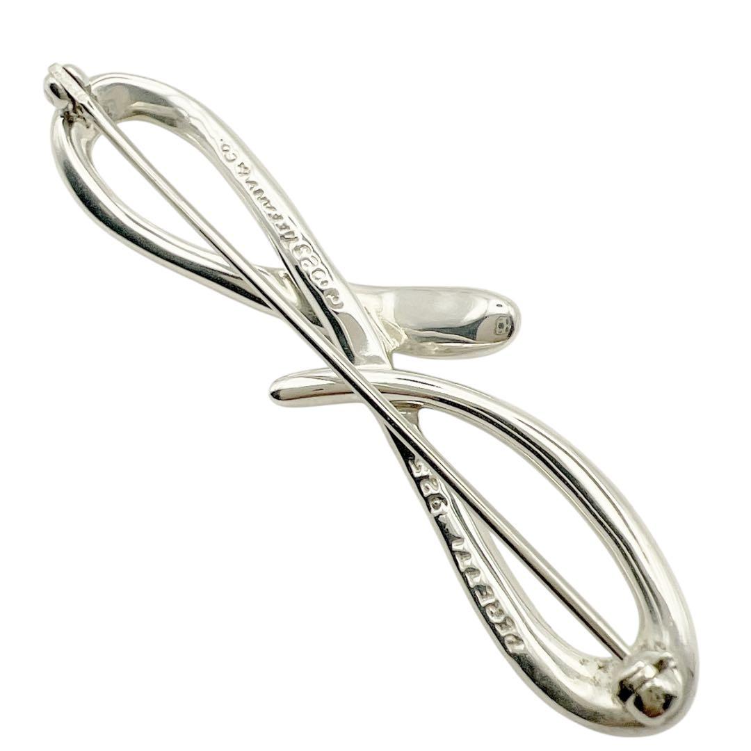 美品✨ティファニー　アルファベットF ピンブローチ　シルバー