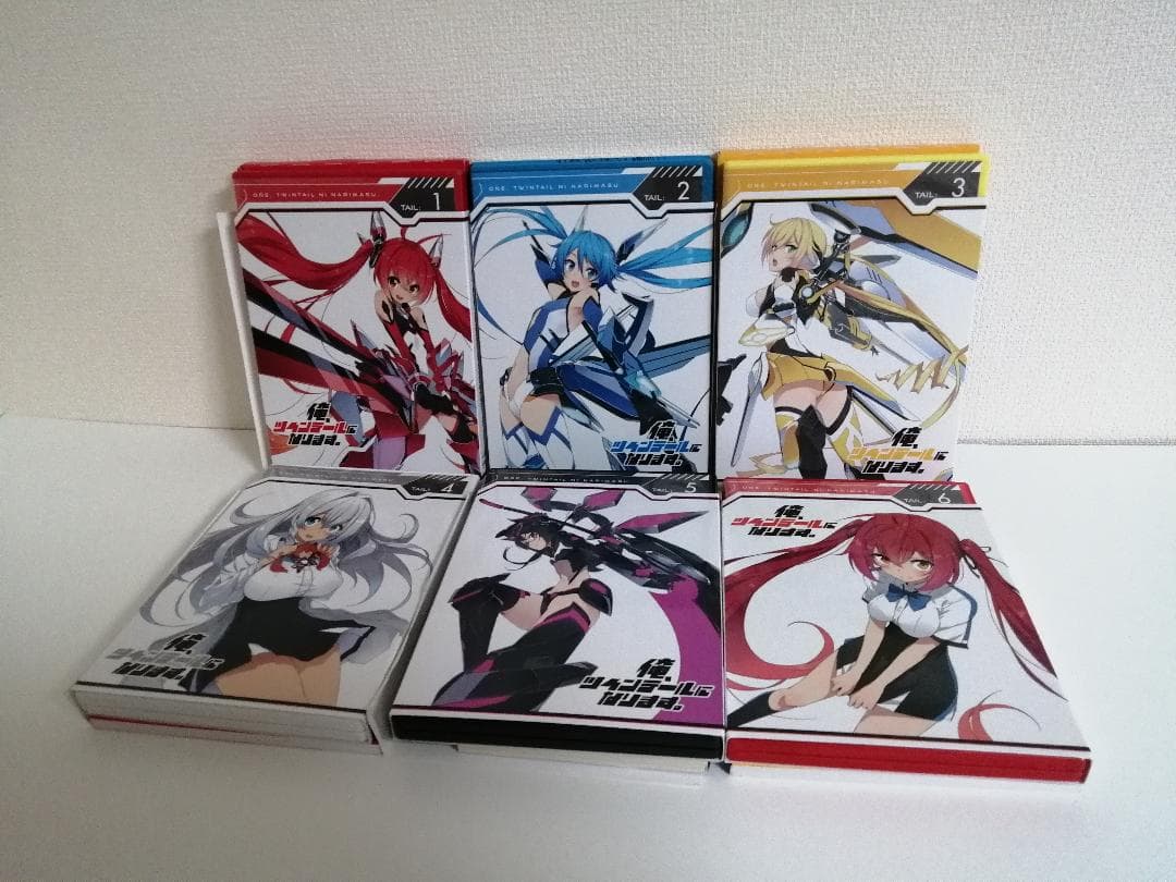 俺、ツインテールになります。　初回限定版　DVD　全6巻セット