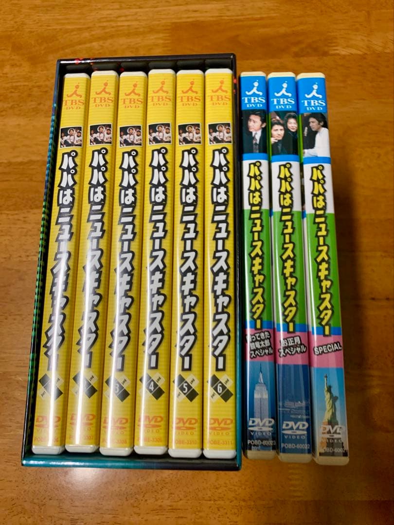 パパはニュースキャスター DVD-BOX（6枚組）＋ スペシャル3本セット