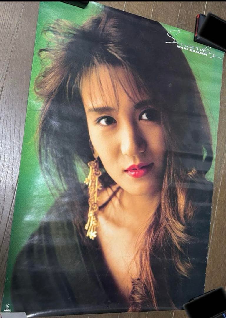 ★レア物★浜田麻里　ジグソーパズル　内袋未開封　ポスター２枚