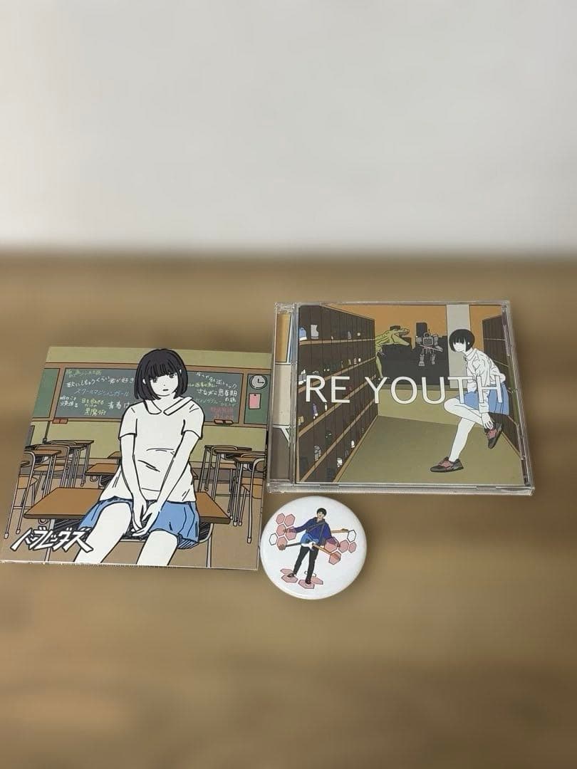 【廃盤】ハンブレッダーズ RE YOUTH＆スクールマジシャンガール【缶バッジ】