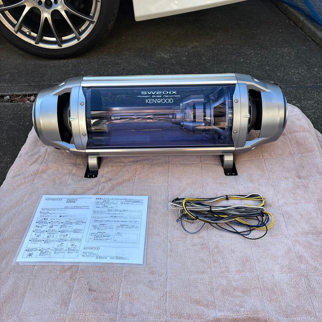 【希少】KENWOOD SW201X パワーベースリアクター