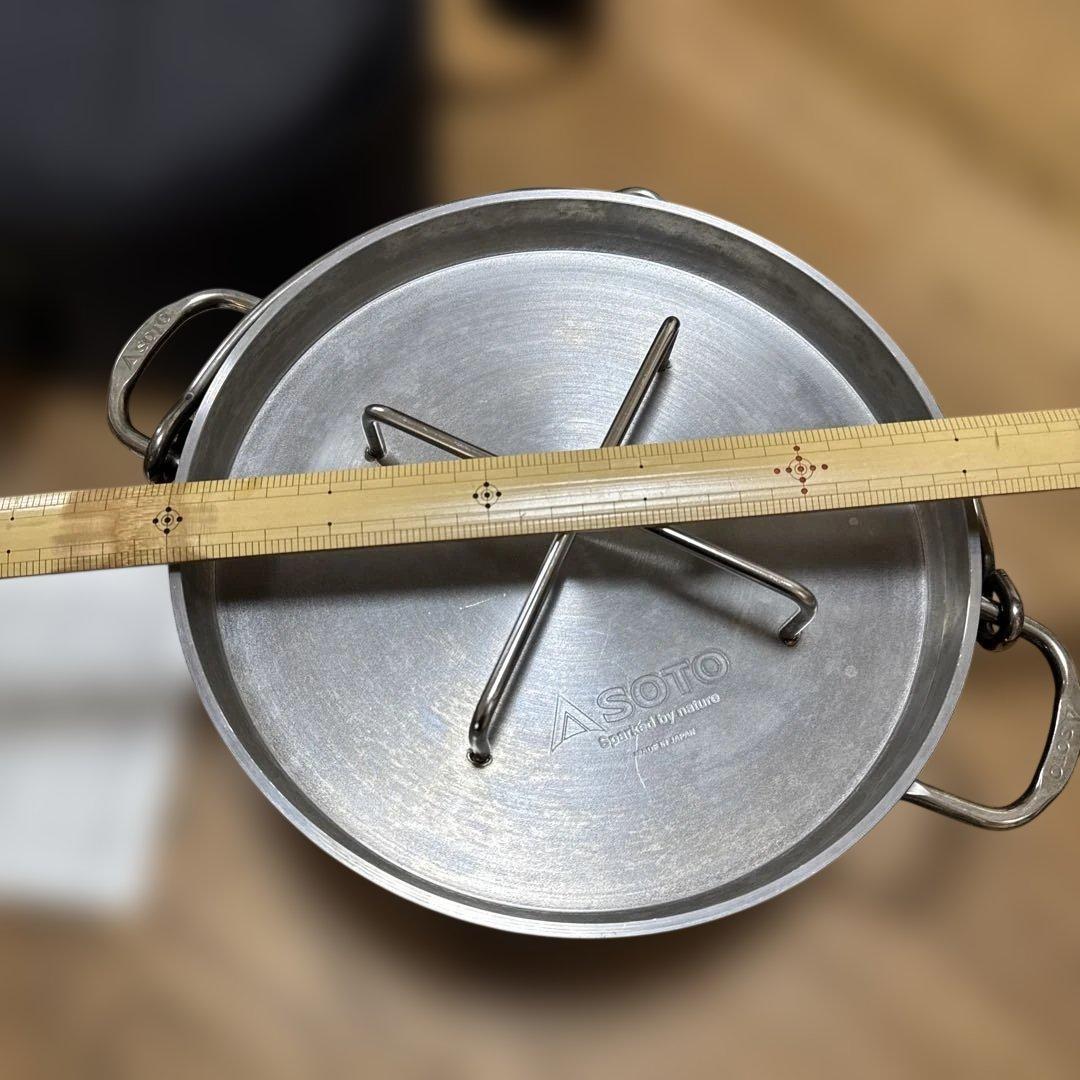 ソト(SOTO) ステンレスダッチオーブン　10インチ　収納ケースつき
