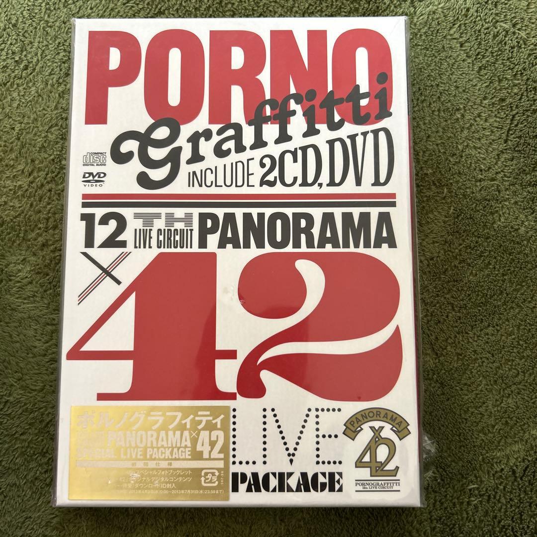 ミュージック PORNO GRAFFITTI 12TH PANORAMA x 42 LIVE