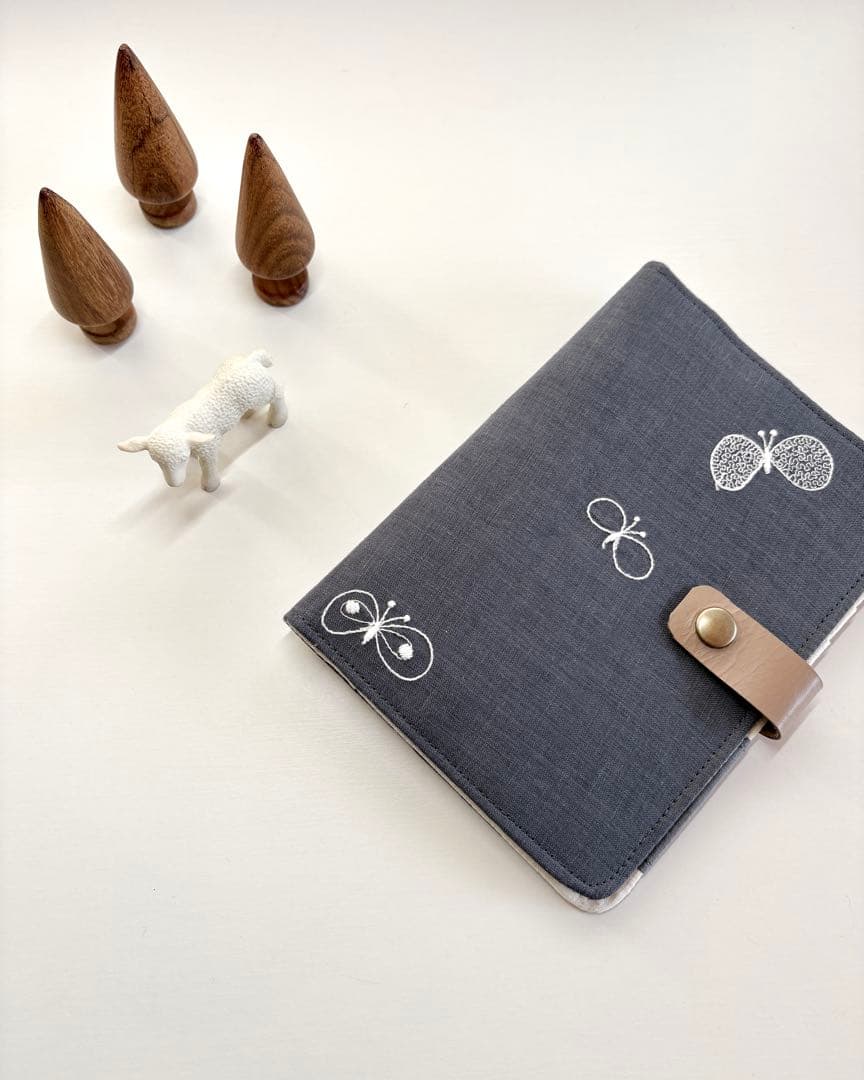 ミナペルホネン☆コンパクトウォレット☆手帳ケース☆ハンドメイド