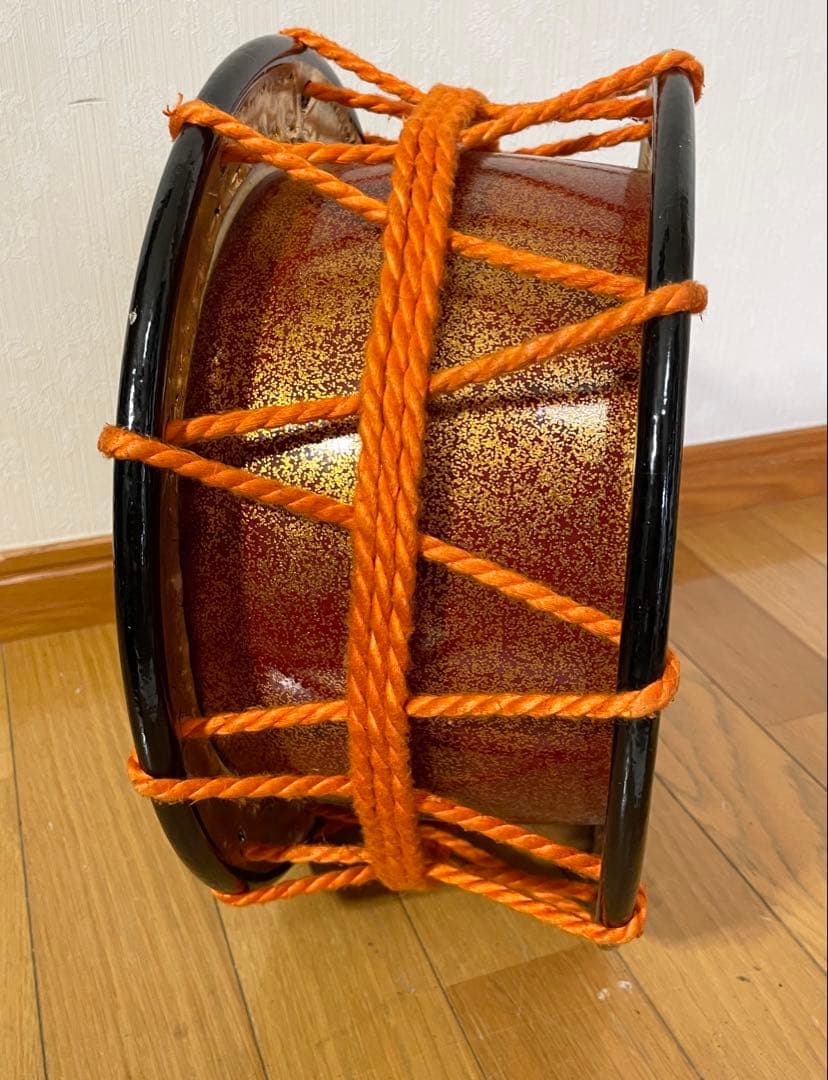 和太鼓 締め太鼓 ソフトケース付き 直径34.5cm 高さ16.5㎝