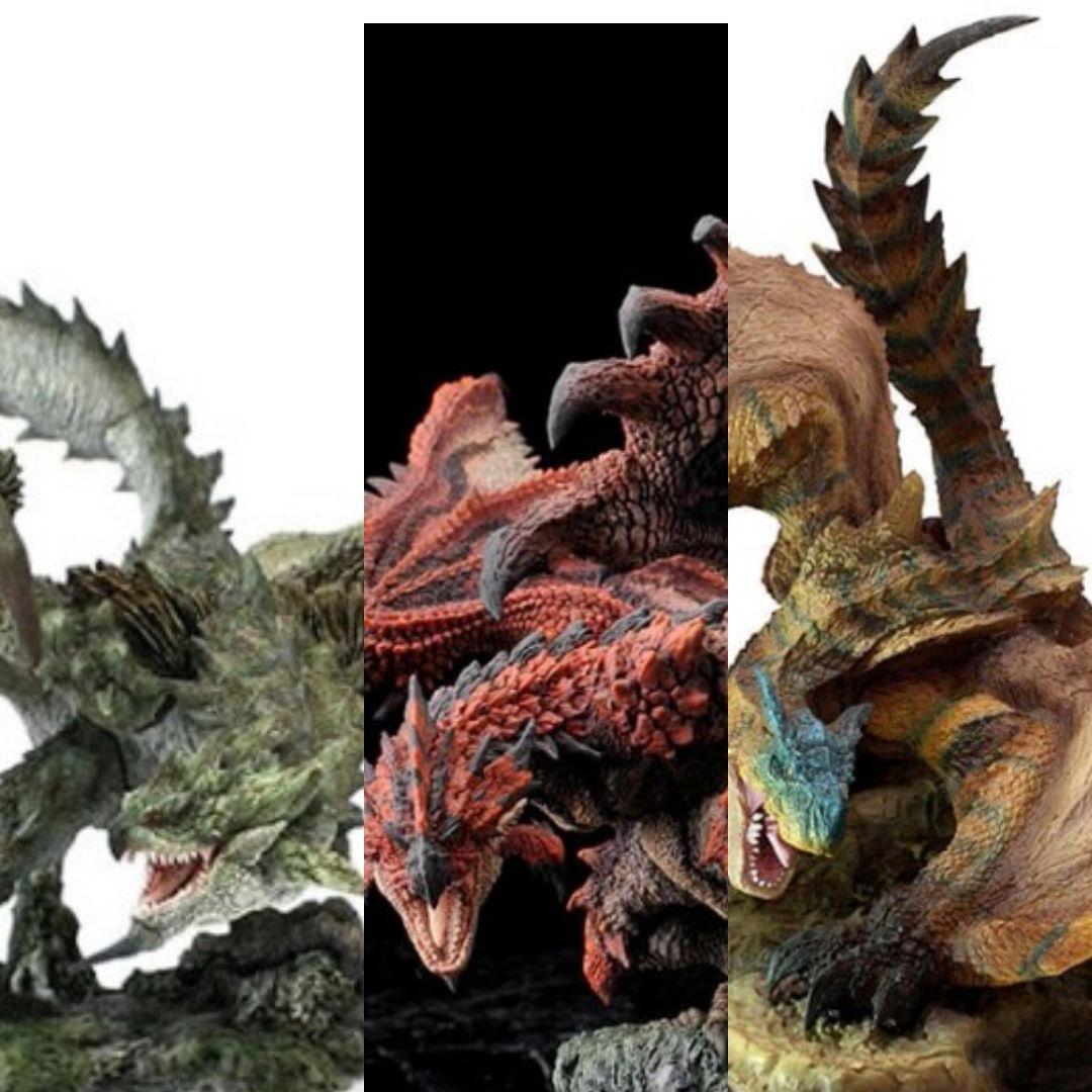 ＣＦＢクリエイターズモデル　リオレウス　リオレイア　ティガレックス　正規品