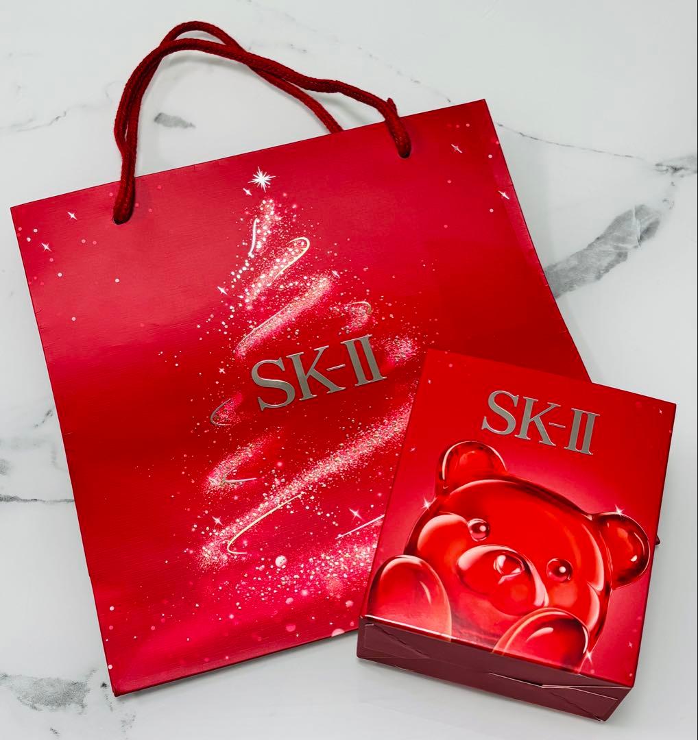 SK-II 2025 クリスマスコフレピテクマ ジュエリートレイ & ショッパー